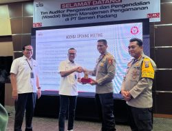 Tim Wasdal Mabes Polri Lakukan Audit Sistem Manajemen Pengamanan di PT Semen Padang