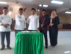 Adel Nelfri Affandi Pimpin Paripurna MoU RPJMD Kabupaten Pasaman 2025-2029