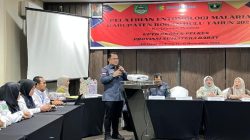 Kerjasama BKOM-Pelkes Sumbar dengan Dinkes Rokan Hulu, Pelatihan Nakes untuk Entomologi Malaria Terakreditasi