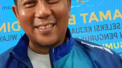 Tetap Eksis di Lapangan Tenis, Budi Kafrawi Pimpin Langsung Utusan Pengprov Pelti Aceh