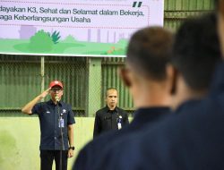Upacara Pembukaan Bulan K3 Nasional di Semen Padang, Dirut: K3 Investasi Jangka Panjang Bagi Perusahaan