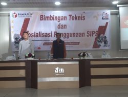 Bawaslu Kabupaten Pasaman Laksanakan Bintek dan Sosialisasi Pengunaan SIPS