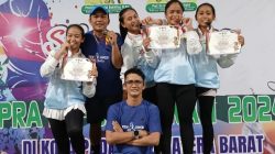 Tim Tenis Putri Jambi Merajai Tenis Pra-Popnas Zona 1