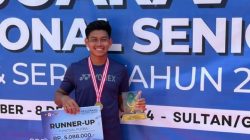 Sempat Bikin Kejutan, Petenis Sumbar Mazza Hadaduzikra Runner Up Seri 1