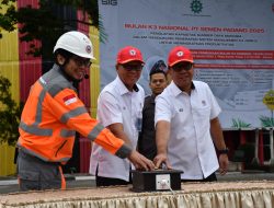 PT Semen Padang Gelar Peringatan Bulan K3 Nasional 2025, Dirut: Zero accident Jadi Target Bersama