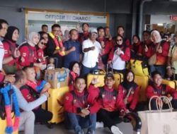 Kadispora Sumbar Maifrizon Sambut Kepulangan Para Atlet Kempo yang Meraih 2 Medali Emas