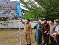 Gubernur Mahyledi Ansharullah  Grand Launching Pembangunan Kantor MUI Sumbar