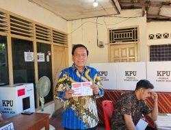 Wakil Ketua DPRD Sumbar Salurkan Hak Pilih pada PSU DPD RI di Padang Timur