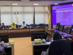 Sekretaris Dewan (Sekwan)DPRD Sumbar, Raflis Terima Kunjungan Kerja Komisi III DPRD Kalimantan Tengah