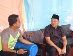 Ketua DPRD Kabupaten Dharmasraya Kunjungi Posko Lebaran 2025