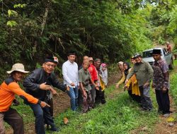 Kunjungi Jorong Aia Lasi dan Jambak, Suryadi Asmi: KAN Saniang Baka Harapkan Pemkab Solok Perhatikan Jalan Usaha Tani