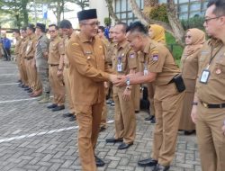 Wako Hendri Septa dan Wawako Ekos Albar Bermaafan dengan ASN