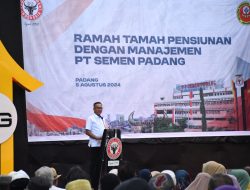 Ramah Tamah dengan, Pensiunan, PT Semen Padang Bayarkan JHT dan Tunjangan Kesehatan