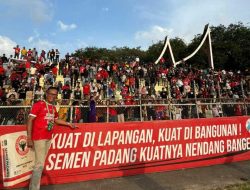 Direktur Utama PT Semen Padang, Indrieffouny Indra Sampaikan Rasa Syukur Keberhasilan SPFC Promosi ke Liga 1