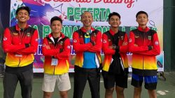 Althafi,Faiz, Zaky dan Genta Rebut Tiket Tenis POPNAS 2025 untuk Sumbar