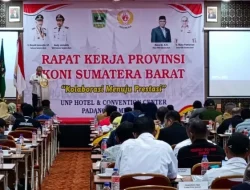 Rakerprov KONI Sumbar Sejak Awal Peserta Langsung “Panas”