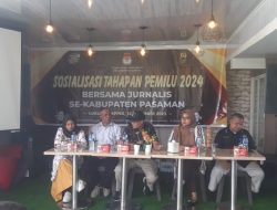 KPU Pasaman Gelar Sosialisasi Tahapan Pemilu 2024 dan Diskusi Bersama Pers