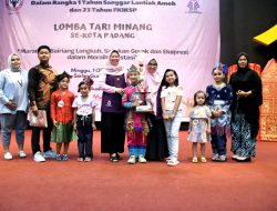 Lomba Tari Minang se Kota Padang Meriahkan HUT Ke-1 Sanggar Lantiak Ameh dan 23 Tahun FKIKSP