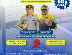 Seratusan Petenis Muda Ambil Bagian Meriahkan Hari Bhayangkara ke-79