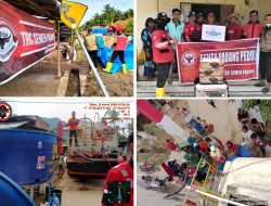 Hari ke-3 dan ke-4 di Pessel, TRC dan MRT Semen Padang Bersihkan Lumpur Fasum dan Kirim Tim Medis ke Empat Lokasi